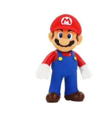 8-15cm Anime Super Mario Bros Bowser Koopa Yoshi Mario Maker Luigi Mushroom Peach Wario PVC Figure Toys Children Gift 8-15cm Anime Super Mario Bros Bowser Koopa Yoshi Mario Maker Luigi Mushroom Peach Wario PVC Figure Toys Children Gift