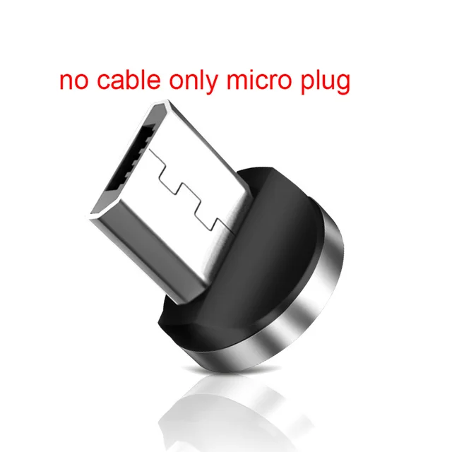 GARAS Magnetic USB Cable Adroid  Micro USB&Type C 3A Fast Charging Charger Data Cable QC3.0 Quick Charge Magnet Charger Cable no cable micro plug