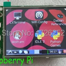 NoEnName_Null 3,2 дюймов 26PIN TFT ЖК-модуль с сенсорной панелью XPT2046 для Raspberry Pi B/B+ 320*240 SPI интерфейс