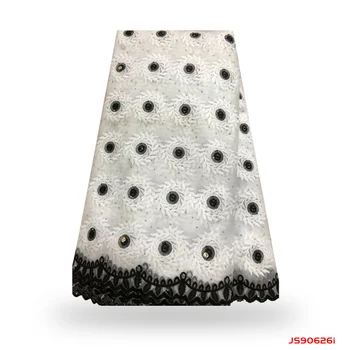 

Hot Sale French Lace Fabric Pure White Nigeria Lace Fabric High Quality African Tulle Lace Fabric For Wedding Party f1900626