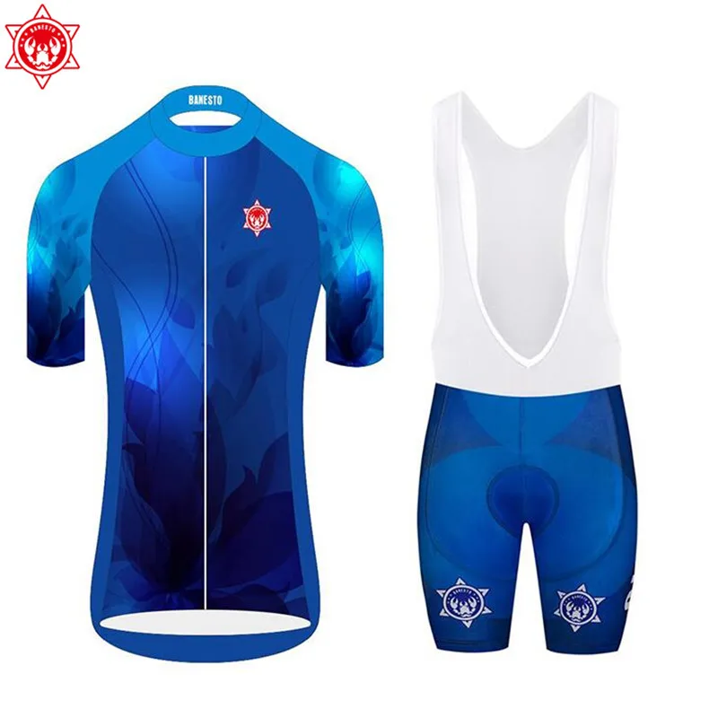 

2018 Cycling Jersey Sets Breathable 3D Pad Short Bike Sportswear Short Sleeves Racing MTB Suit Maillot Bike Clothing