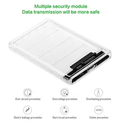 НОВЫЙ 2,5 дюймов USB 3,0 на Sata 3,0 HDD case-средством Поддержка 2 ТБ протокола UASP жесткий диск QJY99