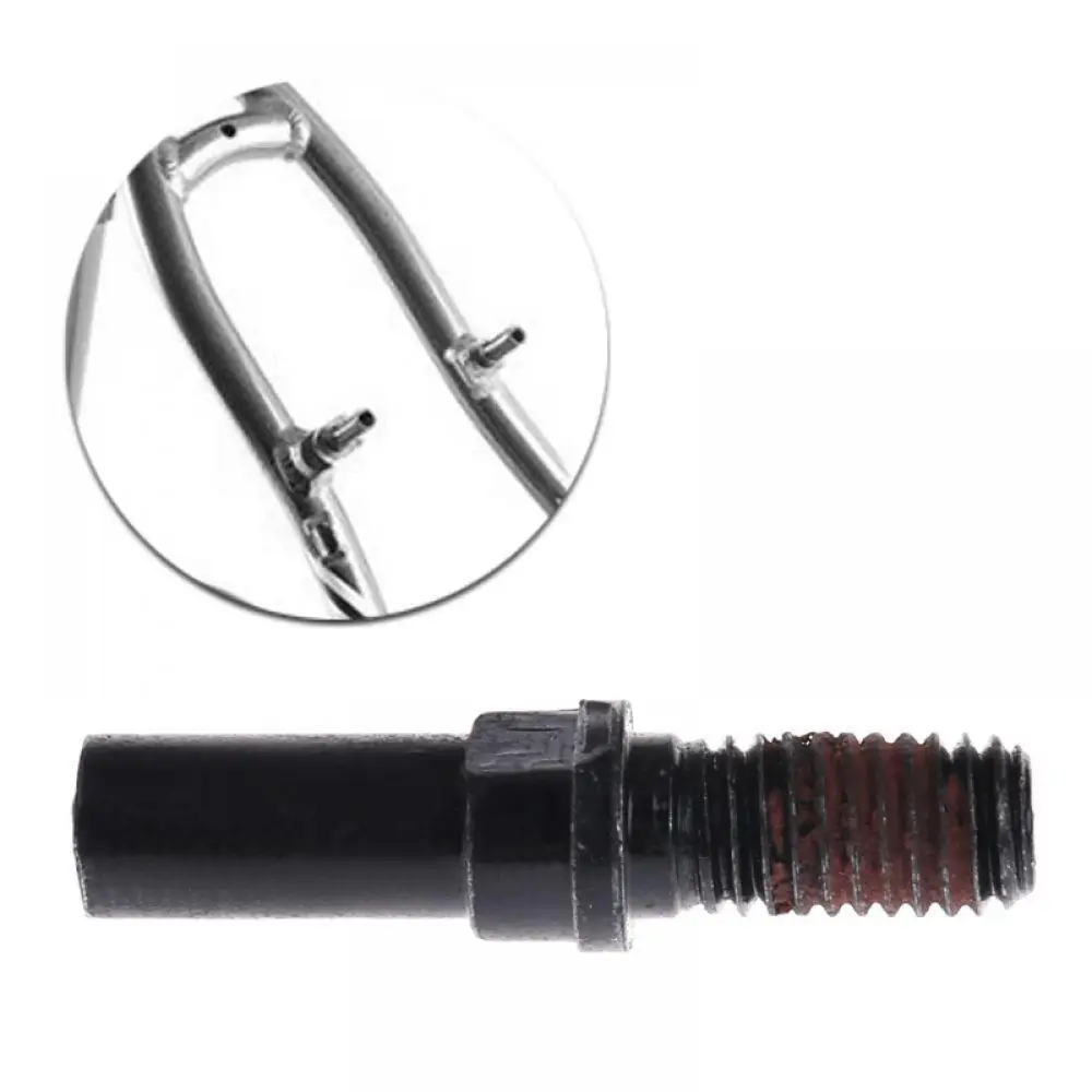 Freno de columna Freno 0,8 cm Marco de pivote negro Vite Bike V piezas pernos horquilla de Freno