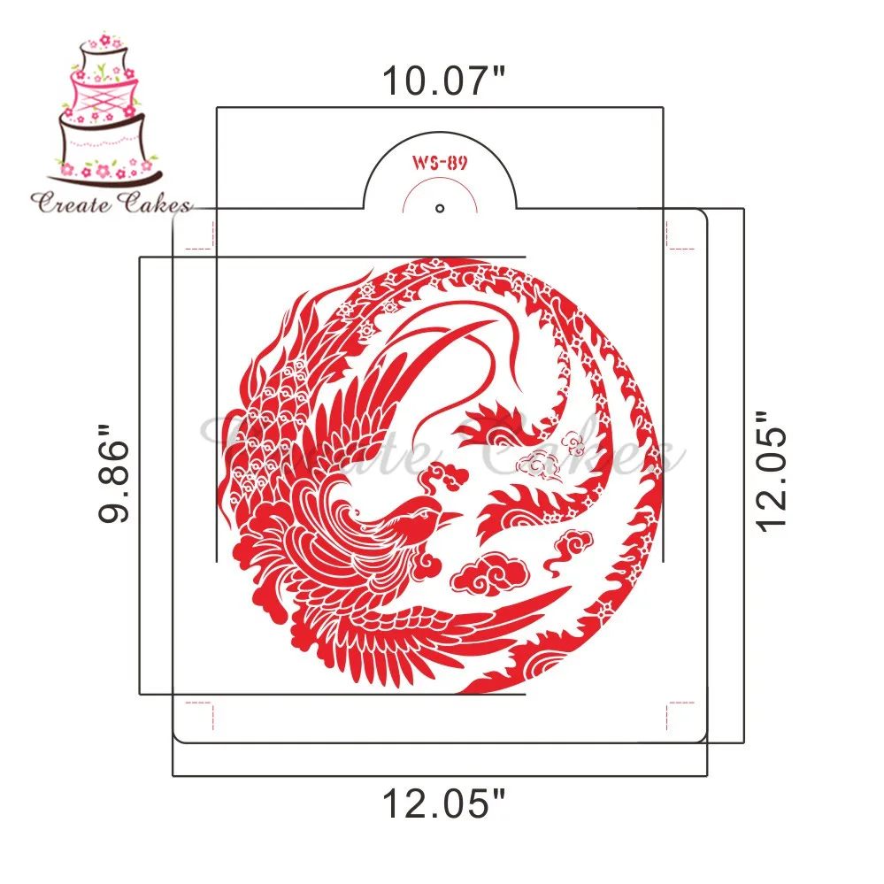 Трафарет для Diy скрапбукинга настенный трафарет пластиковый трафарет для Настенная Наклейка стена Кондитерские инструменты для украшения торта инструмент для украшения
