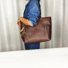 Luxury Designer Handbags Woman Shoulder Bag Large Size Tote Bags Trapeze Leather Ladies Messenger Bag for Women 2019 Sac a Mains 2018 new products women bag split leather fashion smile bag shoulder bags messenger bags woman handbags trapeze bags