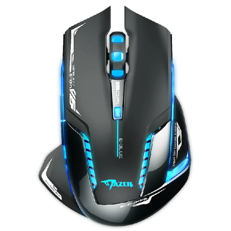 

2018 E-3lue 6D Mazer II 2500 DPI Blue LED 2.4GHz Wireless Gaming Mouse Optical Mouse mouse gamer for laptop for computer A20