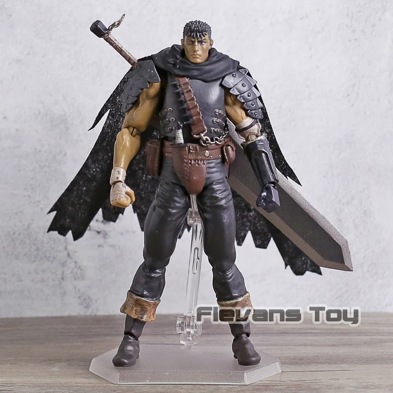 

Berserk Figma #359 Guts Black Swordsman Ver. PVC Action Figure Toy Movable Figurine Model Collection
