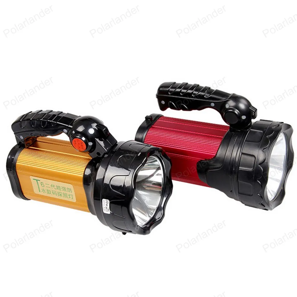 

LED powerful long-range flashlight high power super bright searchlight Rechargeable Torch for camping hiking