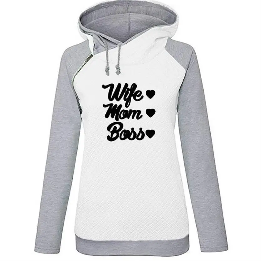 Decoration Letters Print Hoodies For Women Tops Hoodies Kawaii Women Pattern Corduroy Girls Pockets Creative Street Thick