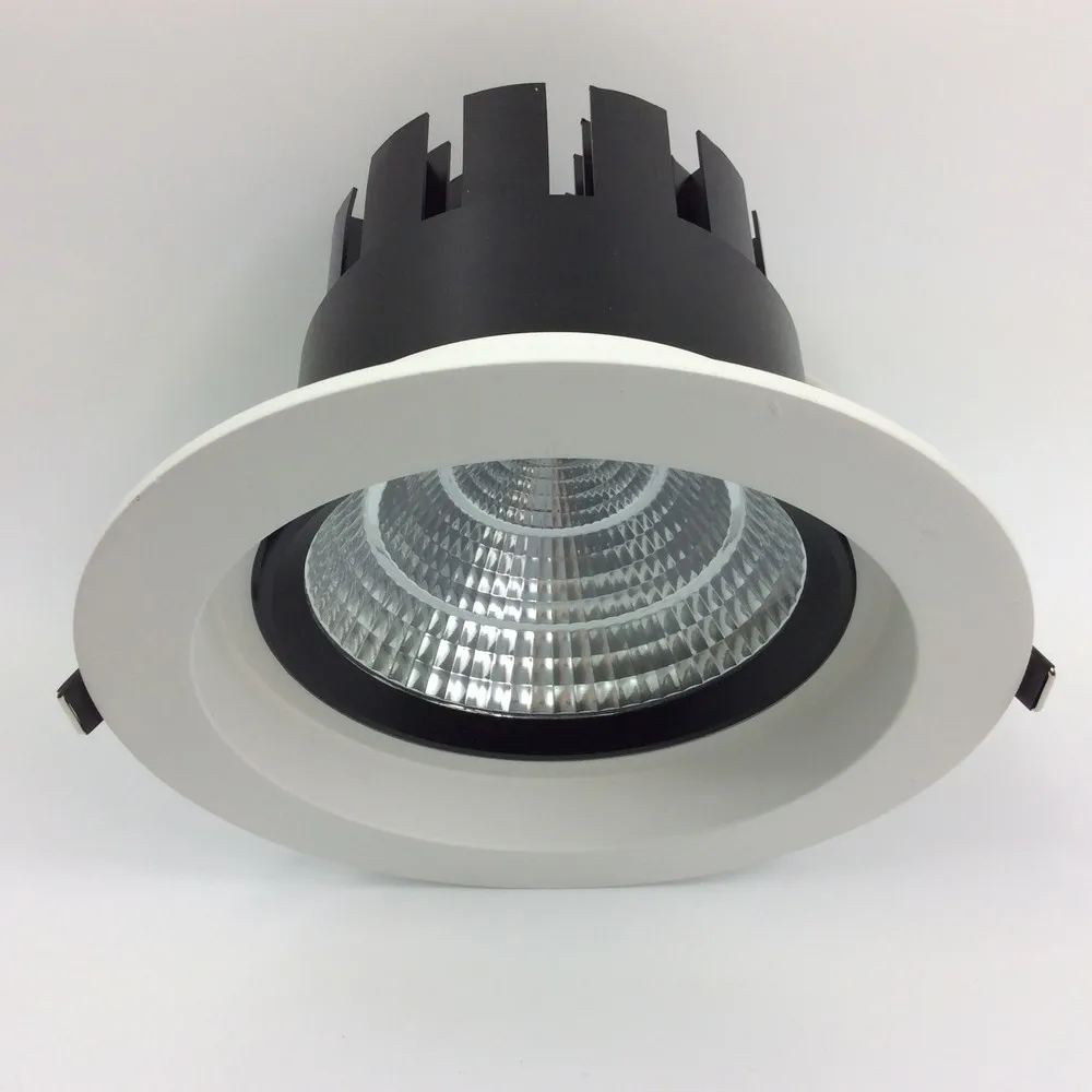 Ângulo de Feixe Downlight com Alta Aletas do Radiador de Alumínio 60 40 w Ajustável Qualidade Recesso Qualidade Novo Integrado