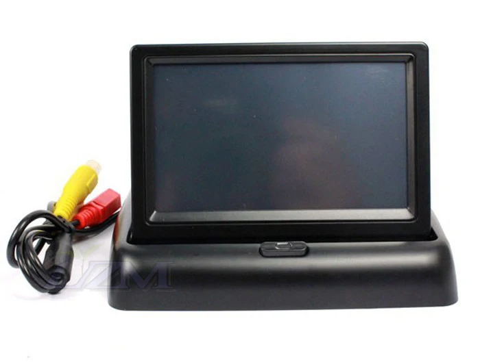 Skyshadow 4," 4,3 дюймов TFT ЖК-дисплей монитор автомобиля DVD плееры ЖК-монитор цветной автомобильный монитор заднего вида для автомобиля камера заднего вида