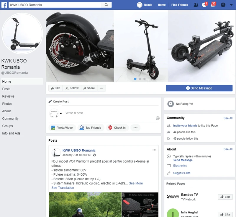 Clearance UBGO 1005 Plus 52V LG Battery Double Driver Motor Powerful Electric Scooter 10 Inch E-Scooter 20 Clearance UBGO 1005 Plus 52V LG Battery Double Driver Motor Powerful Electric Scooter 10 Inch E-Scooter 20