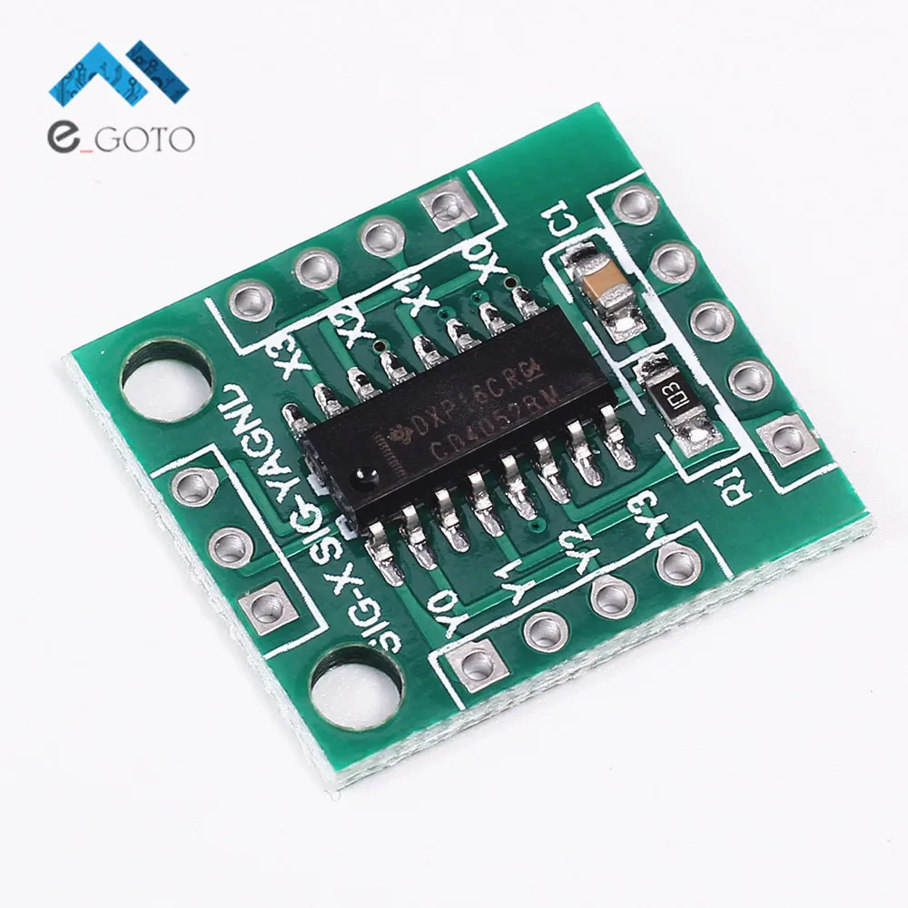 5 V Cd4052 Circuito A Doppio Canale Analogico Modulo Switch 2 Canali Modulo 17mm X 17mm Module 5v Module Switch Aliexpress