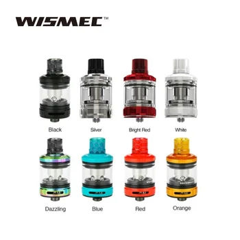 

Original WISMEC AMOR NS Pro Atomizer 2ml Subohm Tank With 22mm Diameter & 0.2ohm WS01 MTL Coil Head Top Filling E-cig Vape Tank