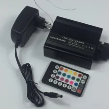 RGBW 16 Вт Светодиодный светильник из оптического волокна двигатель мерцающий светильник s генератор оптического волокна драйвер с 28 ключ RF пульт дистанционного управления светильник ing