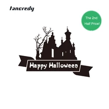 halloween decoration 3d stickers funny 20135cm car styling funny car whole body decor decals wall window house home sticker