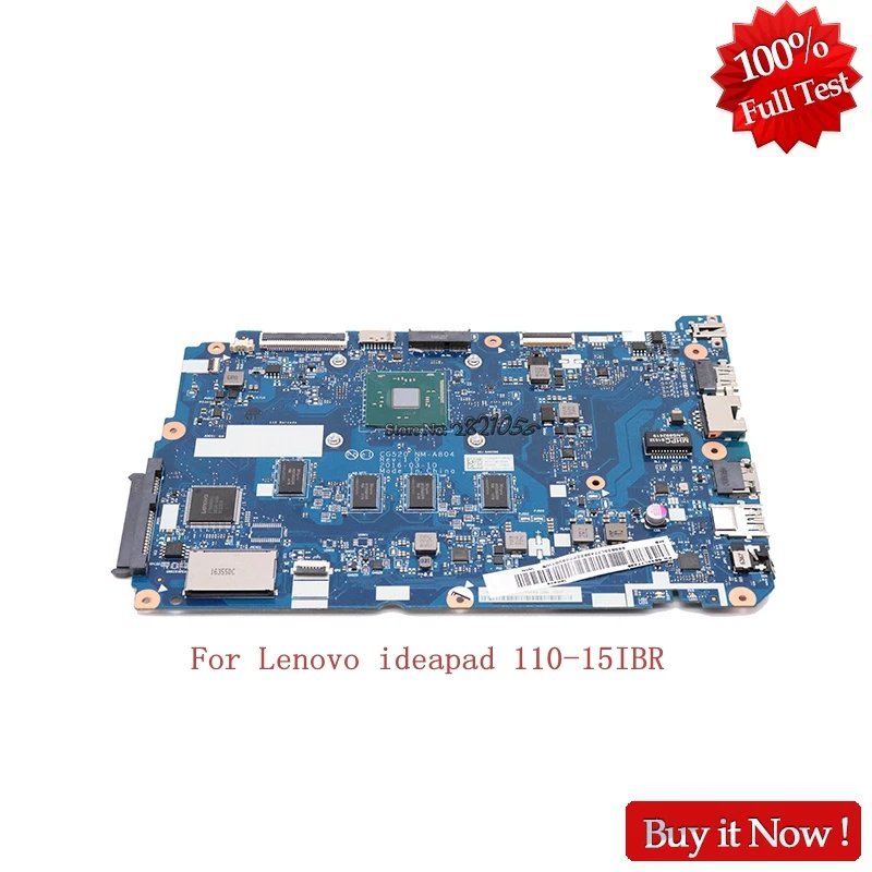 

Nokotion 5B20L77438 NM-A804 Main board for Lenovo 110-15IBR Laptop motherboard CG520 with Cpu Onboard