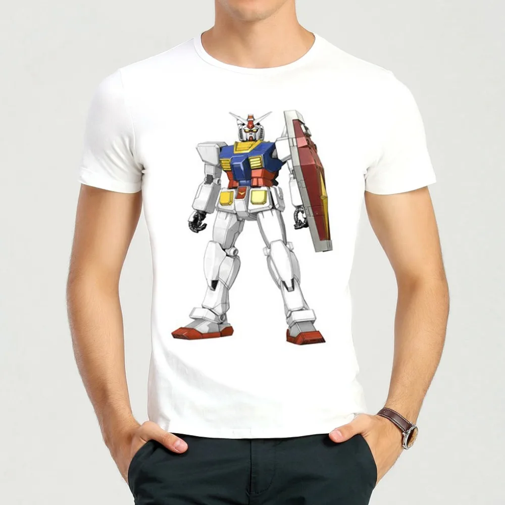 Japan Classci Game GUNDAM T Shirt Short Cute Anime Seed Top Tees Shirt