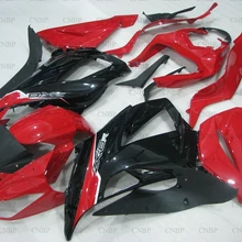 Ниндзя Zx-6r 2013- Abs обтекатель Zx6r 15 16 Обтекатели 636 Zx-6r 13 14 красно-черные обтекатели