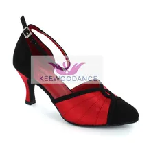 KeeWoo/Новинка; Танцевальная обувь с закрытым носком; ; хорошее качество; телесный атлас; Женская Современная обувь для бальных танцев; свадебные туфли