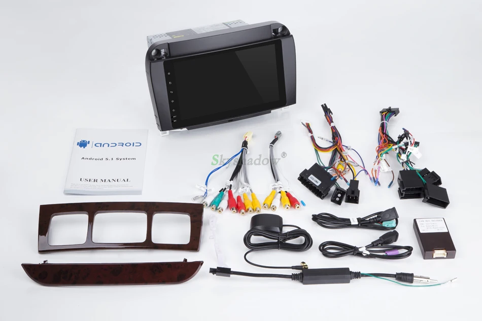 Perfect Car DVD Player PX6 IPS DSP Android 9.0 4GB + 64GB Bluetooth 4.2 RDS Radio GPS Map Wifi For Benz W220 S400 S420 S430 W215 CL600 2