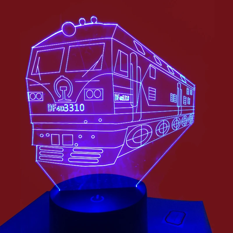 

AIMIHUO New colorful 3D art lamp gift lamp night light creative lamp atmosphere lights