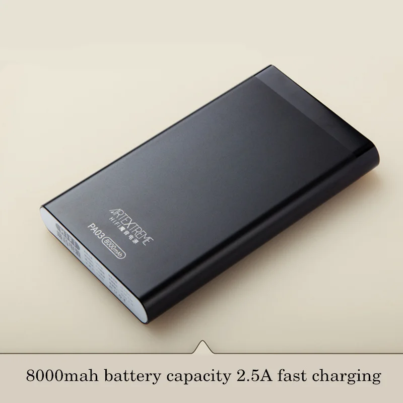 ARTEXTREME PA03/PA03Plus hifi усилитель для наушников 180 mw 200ohm CH2.0 аудио 8000 mah Мощность банк