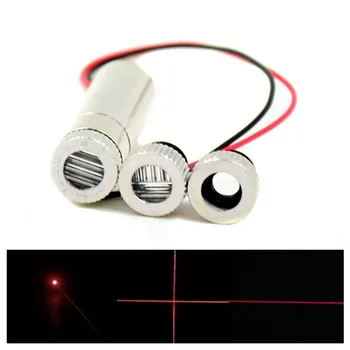 

Line Cross Dot 650nm 5mW 5V Red Laser Module Diodes Focusable Adjustable Laser Head Unit 650nm Laser Board Electronics DIY Kit