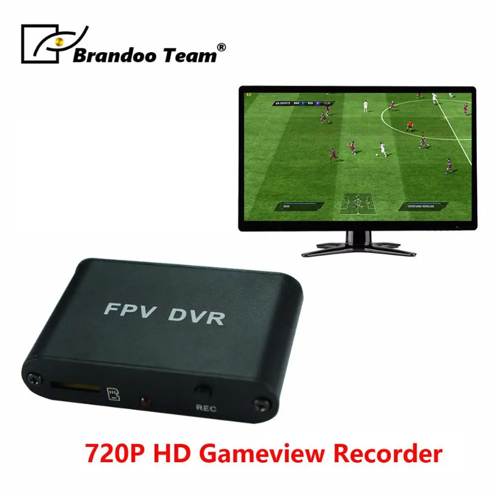 

Promotion!!BRANDOO cheapest 1CH 720P HD SD DVR for CVBS Camera, Mirco Game View Recorder.Free shipping