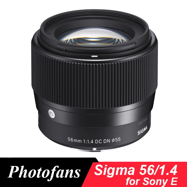 Sigma 56 1.4 Lens 56mm f/1.4 DC DN Contemporary Lens for Sony A5100 A6000 A6300 A6400 A6500