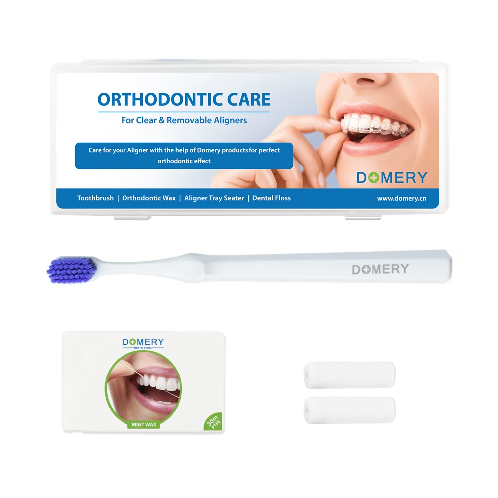DOMERY ортодонтический чистый уход для invisalign очиститель и съемные