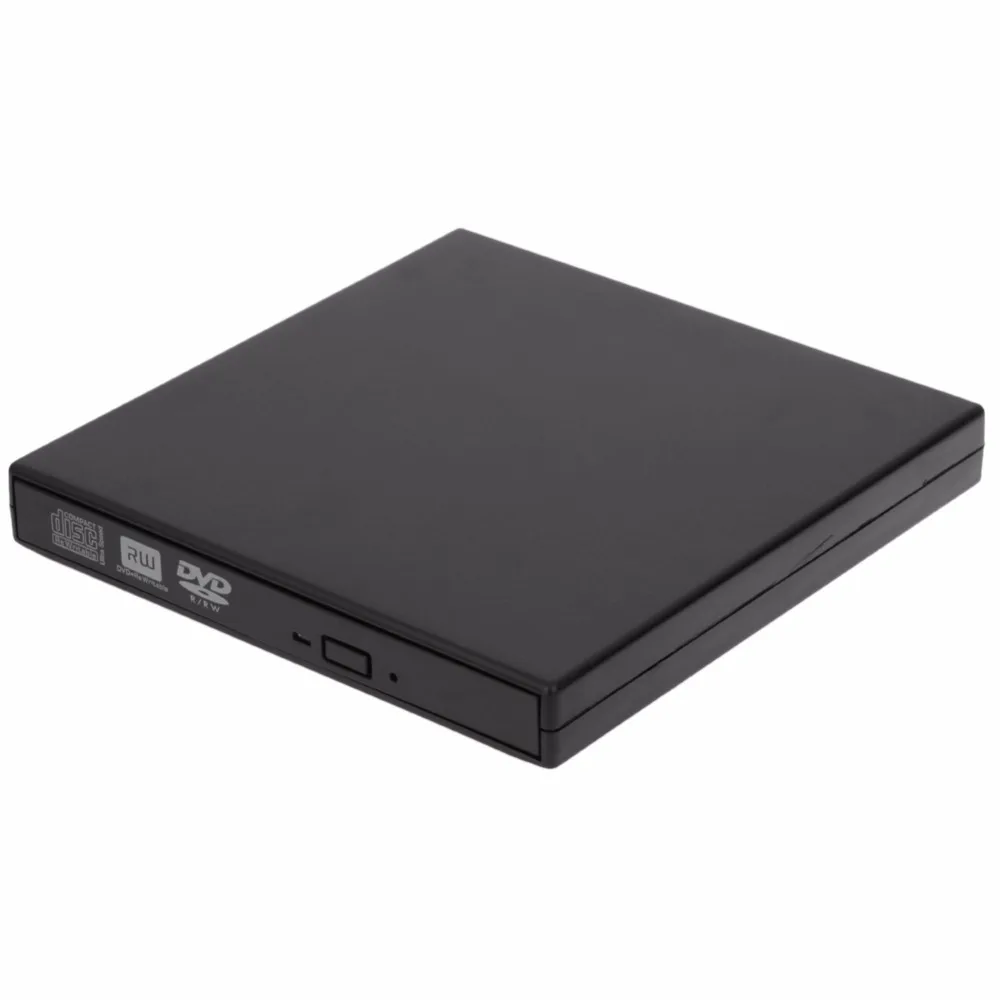 Портативный внешний тонкий USB 2,0 Внешний CD-RW/DVD-RW привод горелки CD DVD rom комбо писатель для ПК Mac ноутбука нетбука FW1S