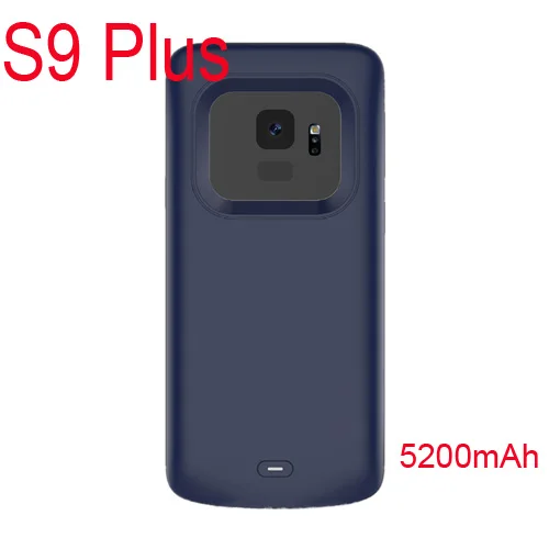 S9 зарядное устройство чехол для samsung Galaxy S9 S 9 Plus тонкий ультра тонкий внешний аккумулятор power Bank чехол для samsung S9 S9 Plus - Цвет: S9 Plus Blue