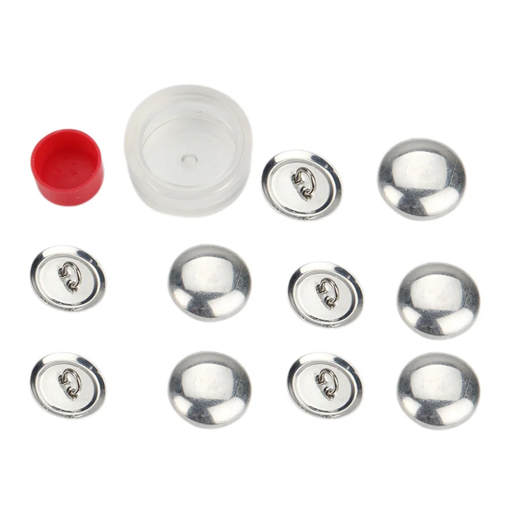 DIY Bag Cloth Buckle Kits Press Button Cloth Base Semi-finished Products with 1 Set Tools LXY9 JY16