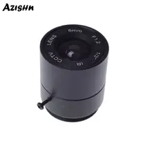 CCTV объектив 6 мм 53 градуса 1/" F1.2 CCTV фиксированная диафрагма, инфракрасная съемка инфракрасная CS крепление объектива для камеры видеонаблюдения