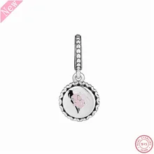 925 пробы Серебряный Cruella De Vil& 'Vain, мерзкий и Vicious' мотаться Шарм DIY Fit PANDORA Подвески для женщин ювелирных изделий FL857