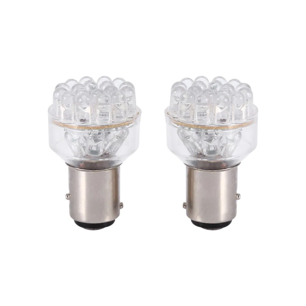 

2X 12V 24 LED 1157 ba15s Car Bulb Stop Tail Brake Reverse Rear Lights Lamp