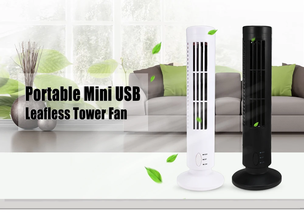 Портативный мини-usb-вентилятор Leafless Tower