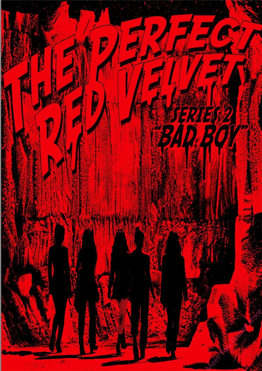 Red Velvet Bad Boy (Ver Soft Red) Poster For Sale By Ayunc Redbubble