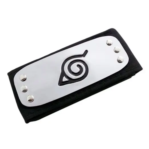 

Leaf Village Logo Metal Plated Headband / Forehead Protector Cosplay Accessories