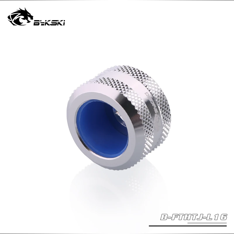 4pcs/lot BYKSKI OD16mm Hard Tube Fitting Hand Compression Fitting G1/4\'\' Computer Accesspries Fitting use for Rigid Tube