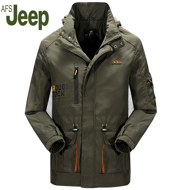 2017 Spring and Autumn Afs Jeep Jackets Men Single Layer Thin Tops