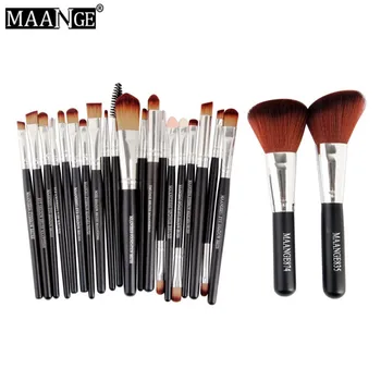 

MAANGE New Arrival Professional 22pcs Cosmetic Makeup Brush Set Blusher Eyeshadow Powder Foundation Eyebrow Lip Make up Brush D2