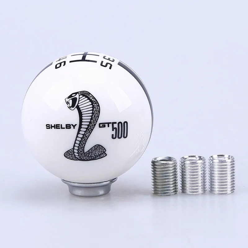 

Gear Shift Knob Gear lever Universal Manual car Fit for Shelby Mustang GT500 6-Speed 2016 new