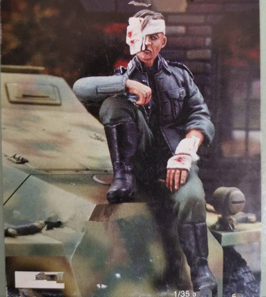 1/35 каучуковая фигурка модель комплект Unassambled Неокрашенная 00907 | Игрушки и хобби