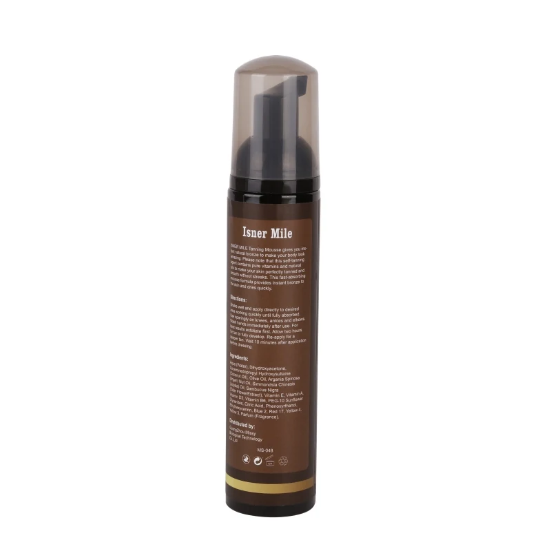 Powerful Body Self Tanners Beauty Black Mousse Nourishing Skin Self Tanning Mousse Medium Skin Care P1