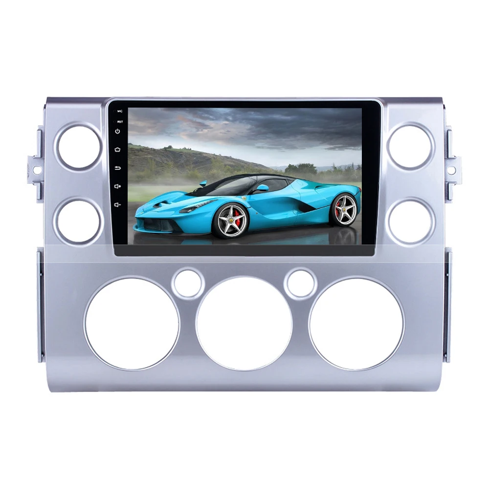 Sale Sinosmart  Android 8.1 2Din IPS/QLED 2.5D screen car gps radio navigation player for Toyota Avalon FJ 2006-2017 17