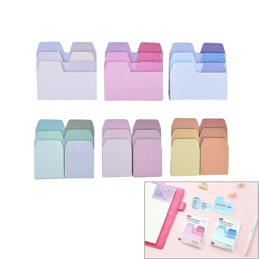 

2017 Kawaii New Memo Pads Sticky Notes Cute Colorful Paper Daliy Scrapbooking Stickers Office School Stationery Bookmark