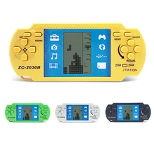 Классический тетрис Ручной ЖК-игры игрушки забавная кирпичная игра загадка портативная игровая консоль