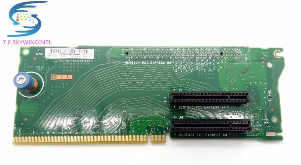 Бесплатная доставка 496057-001/451278-001 основная плата PCI riser для сервера 380 G6 G7 PCI-E 8X 16x